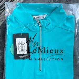 Lemieux Short Sleeve Base Layer Azure - size US 6